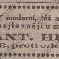 Inzerát Nuselský obzor 01.06.1913 Hurt Nusle 284