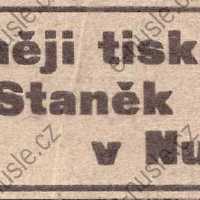 Inzerát Nuselský obzor 01.06.1913 Staněk Nusle 47